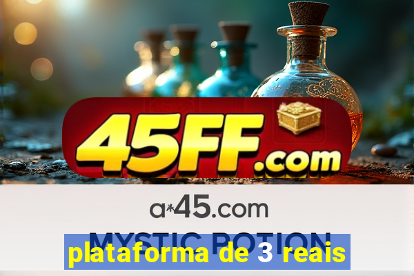plataforma de 3 reais